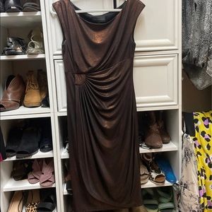Bronze dress